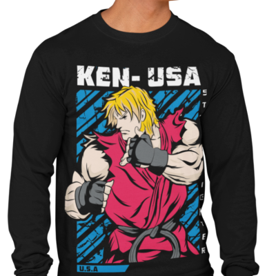 BLUZA STREET FIGHTER KEN